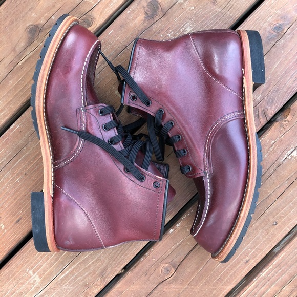 【保障できる】 9010 Beckman WING RED - ブーツ